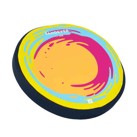Frisbee à Eau FairyPeach – Splash Disc, TPR Extra Doux, Couleurs Vives Bleu/Rose, Trous D'Eau, Pour Plage, Piscine, Jardin – Lot De 2
