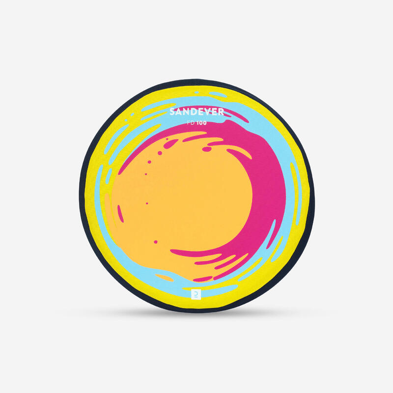 Ultrasoft frisbee voor spelen zonder angst dat je je bezeert SPLASH oranje