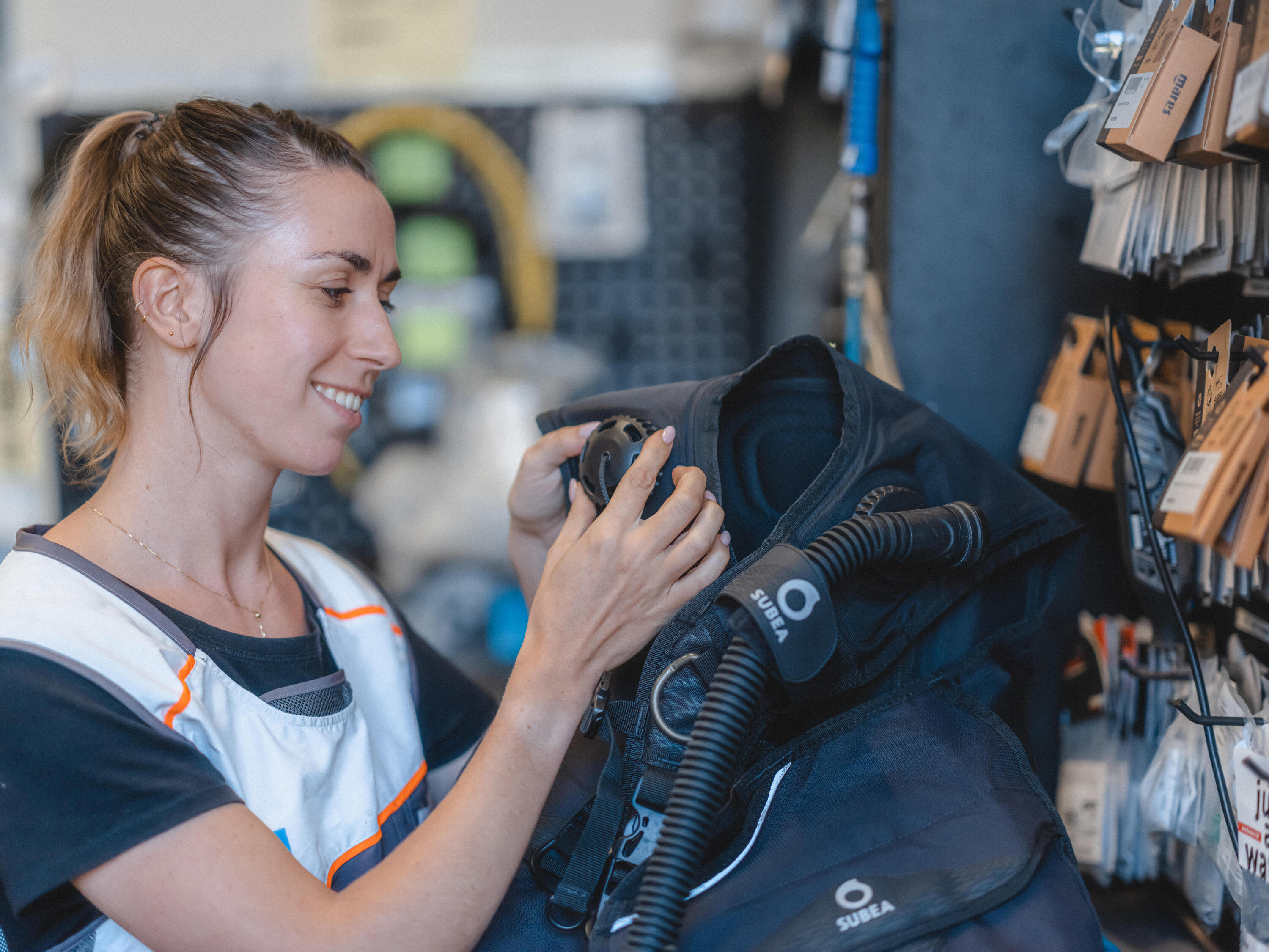 WORKSHOP Revisión Jacket Buceo Inflador