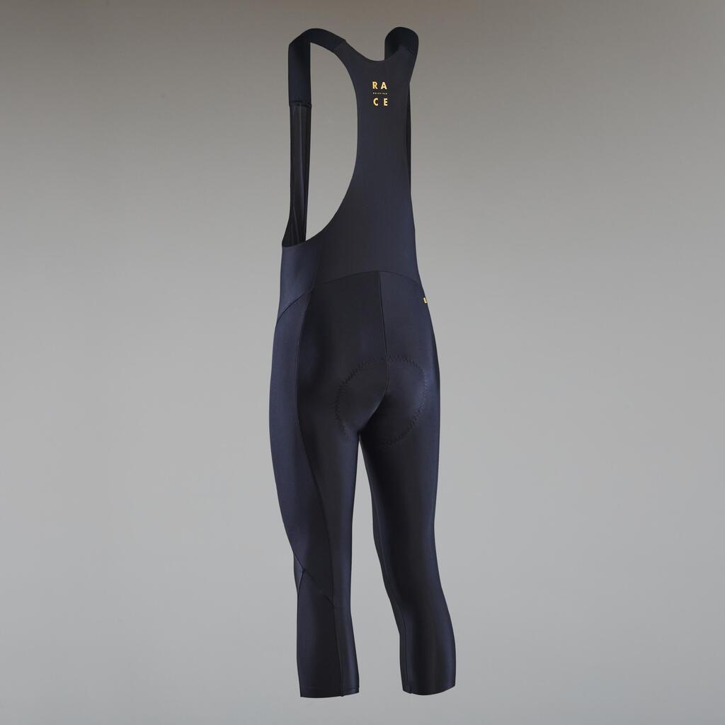 Mountain Bike 3/4 Bib Shorts Race - Black/Ochre