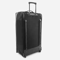 Large football travel suitcase, charcoal