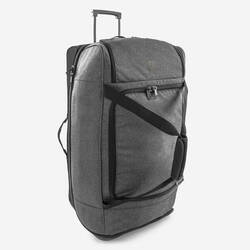 Large football travel suitcase, charcoal