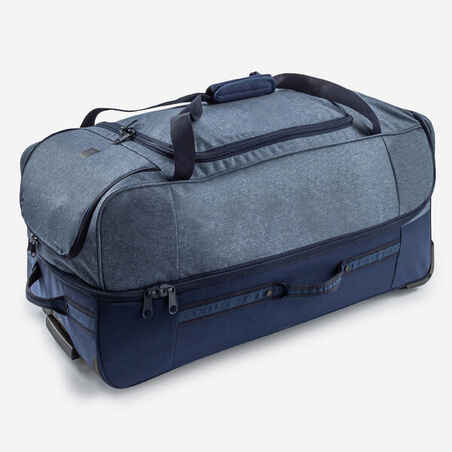 Large football travel suitcase, slate