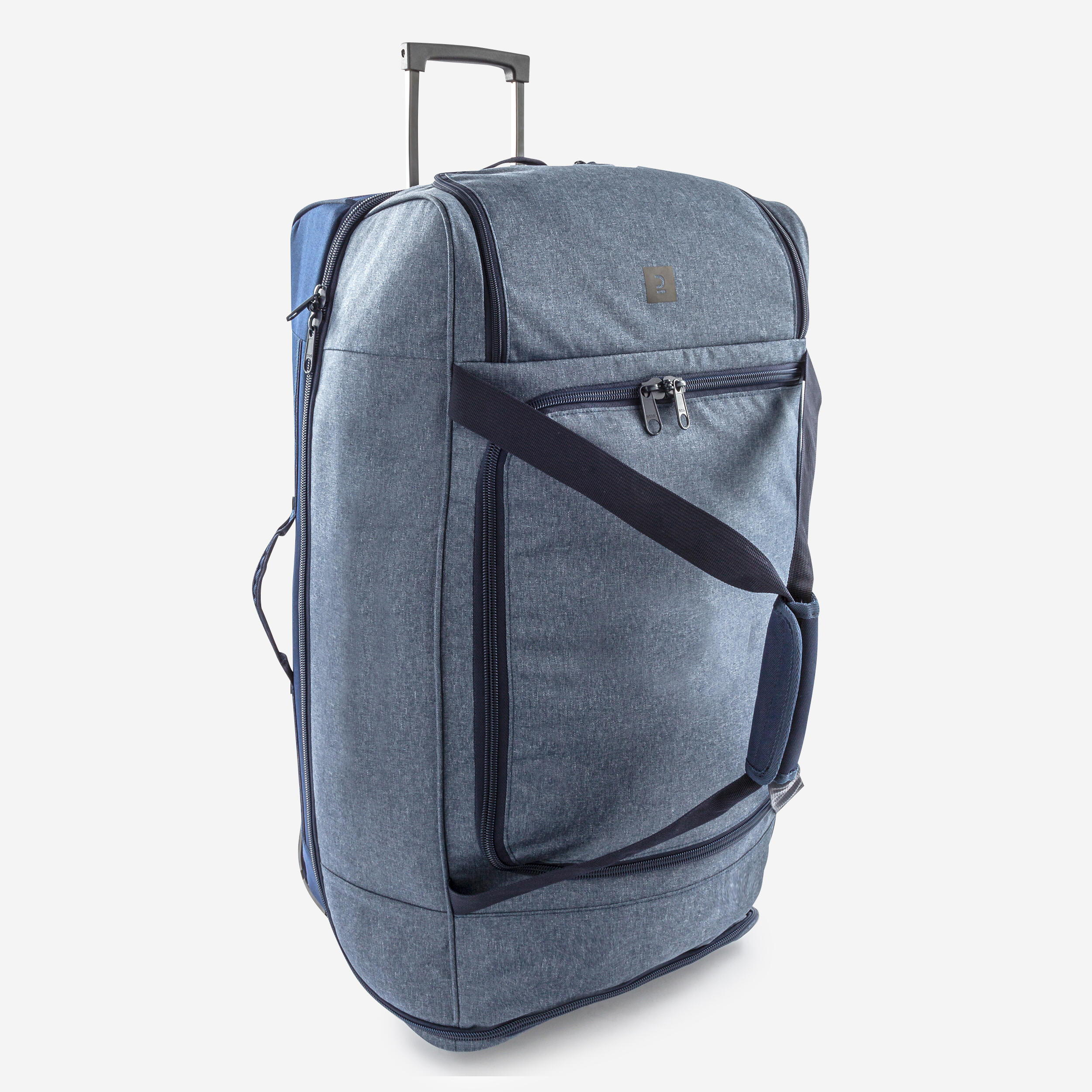 Valise 105L Essentiel noire et KIPSTA Decathlon