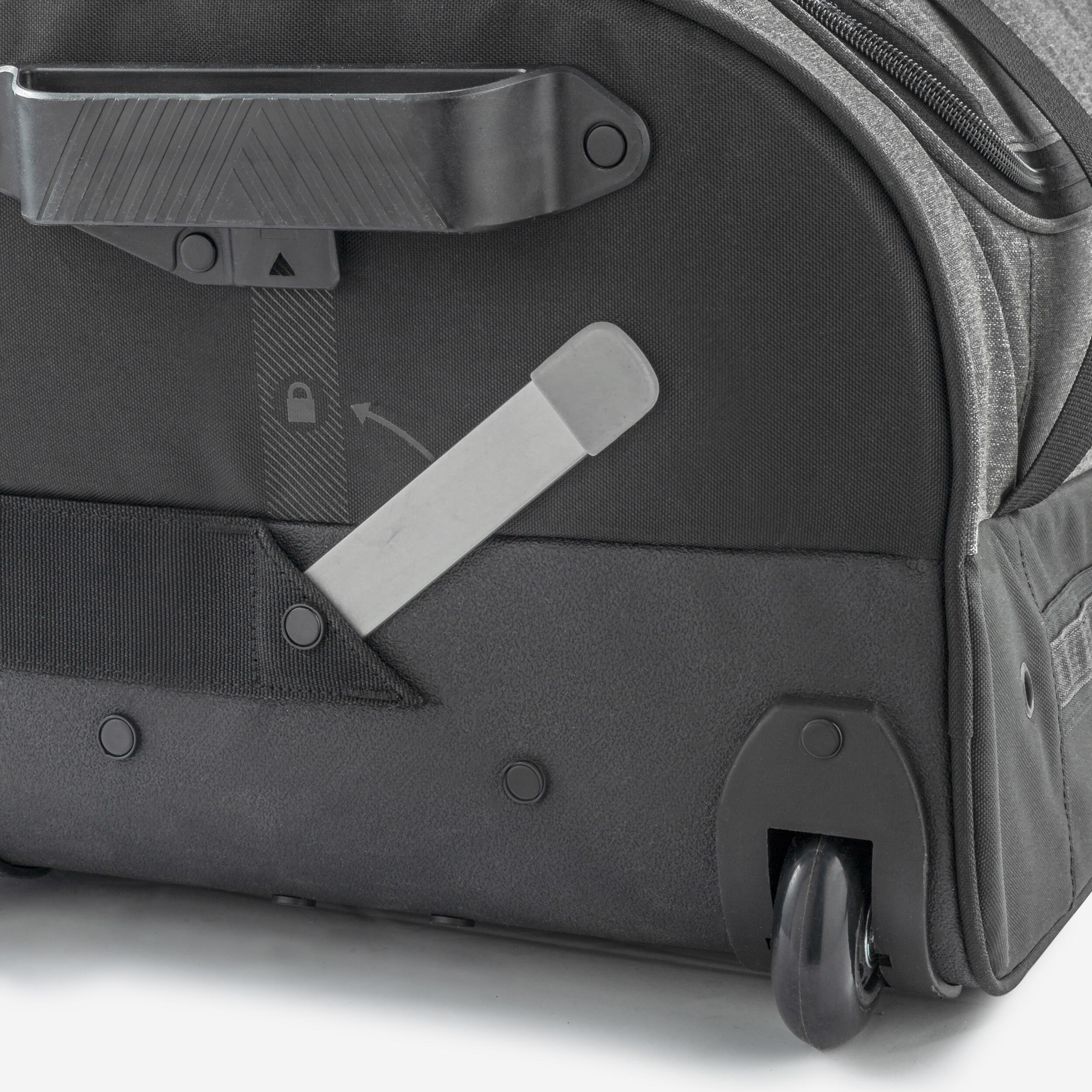 Valise 70 L - Essential noir/gris - KIPSTA