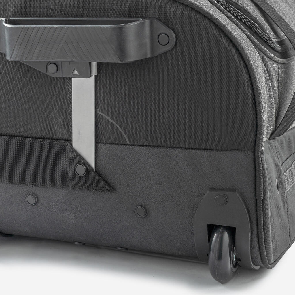 70L Suitcase Essential - Black/Grey