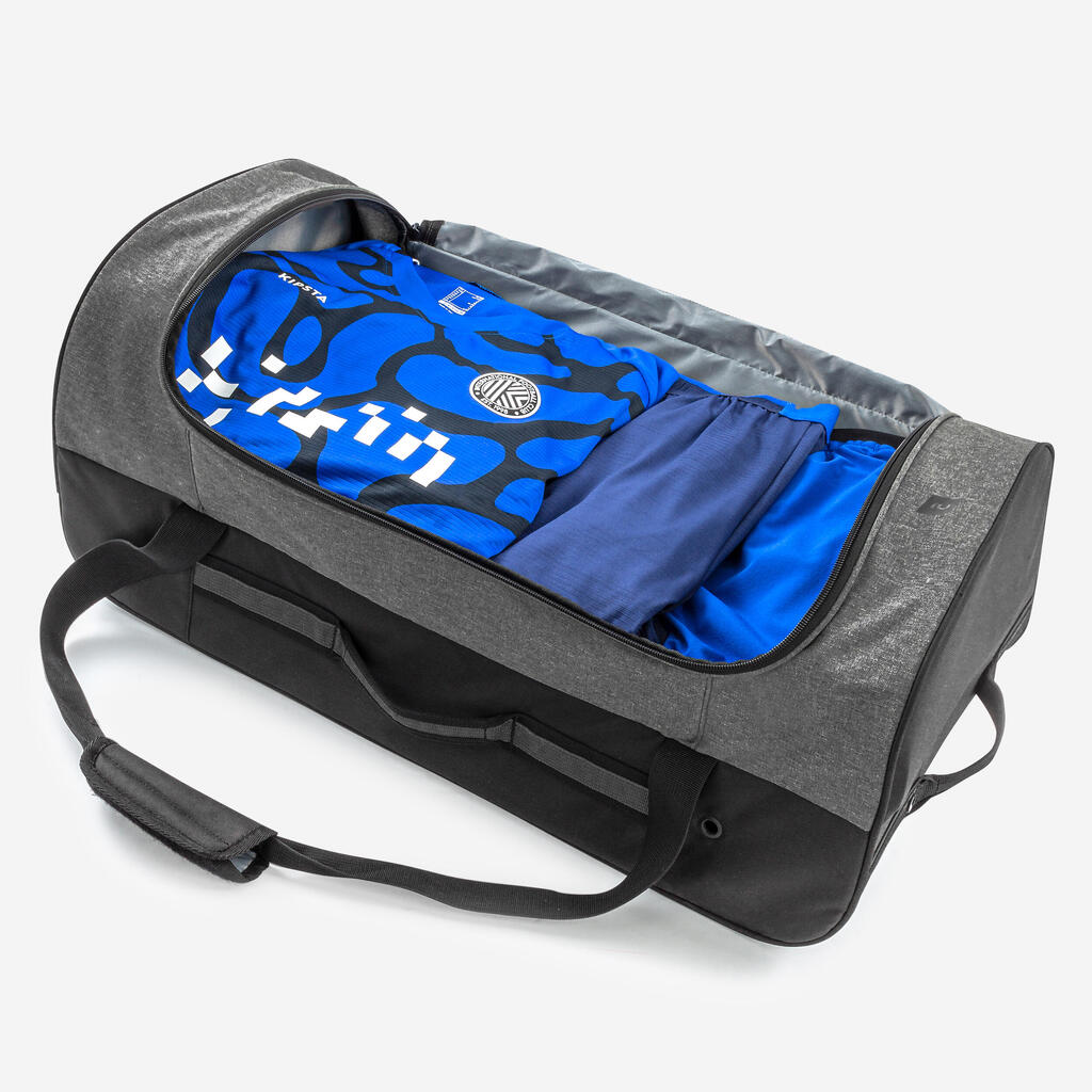 Ceļojumu soma Essential, 70 l, melna/pelēka