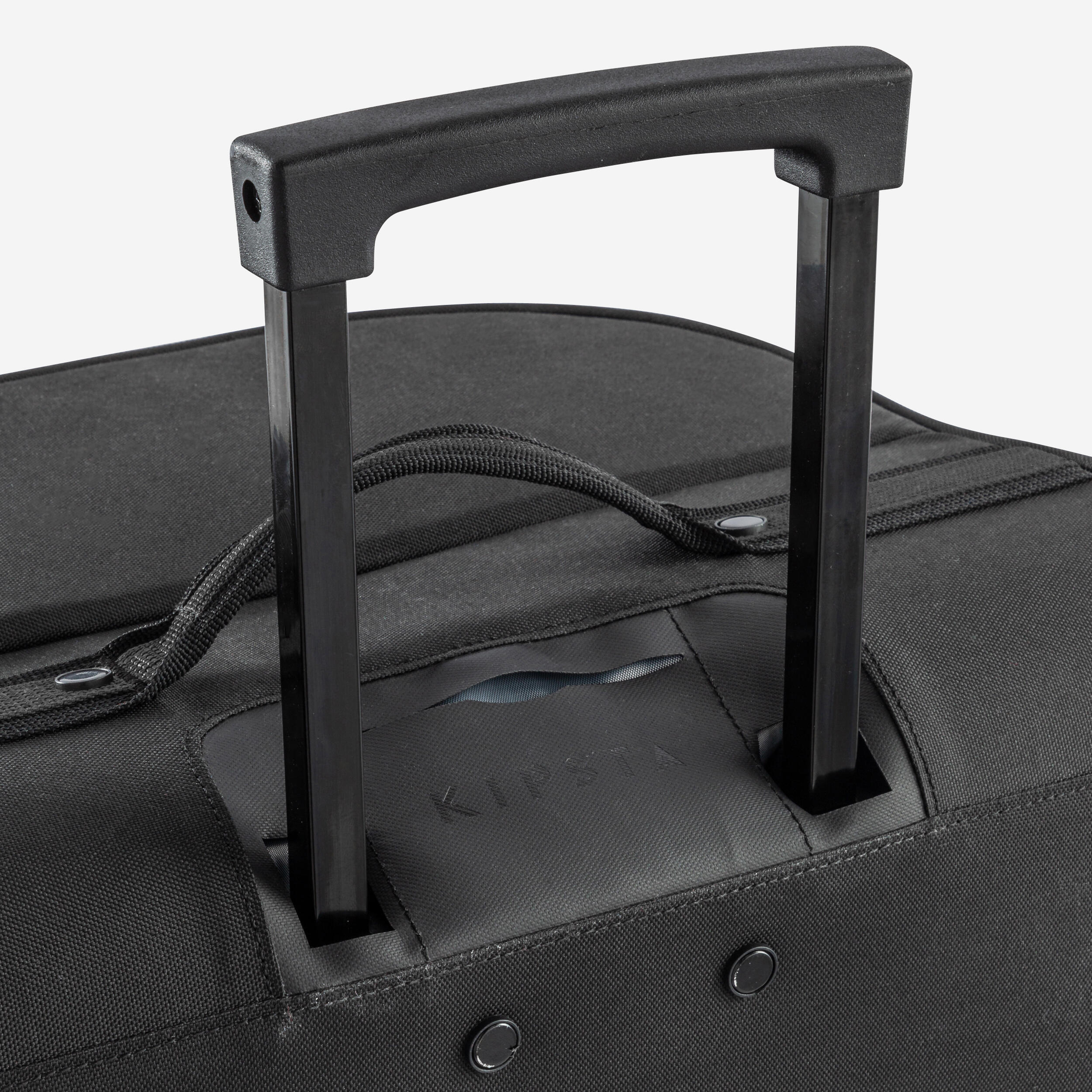 70 L Suitcase - Essential Black/Grey - Black, Black - Kipsta - Decathlon
