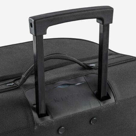 70L Suitcase Essential - Black/Grey