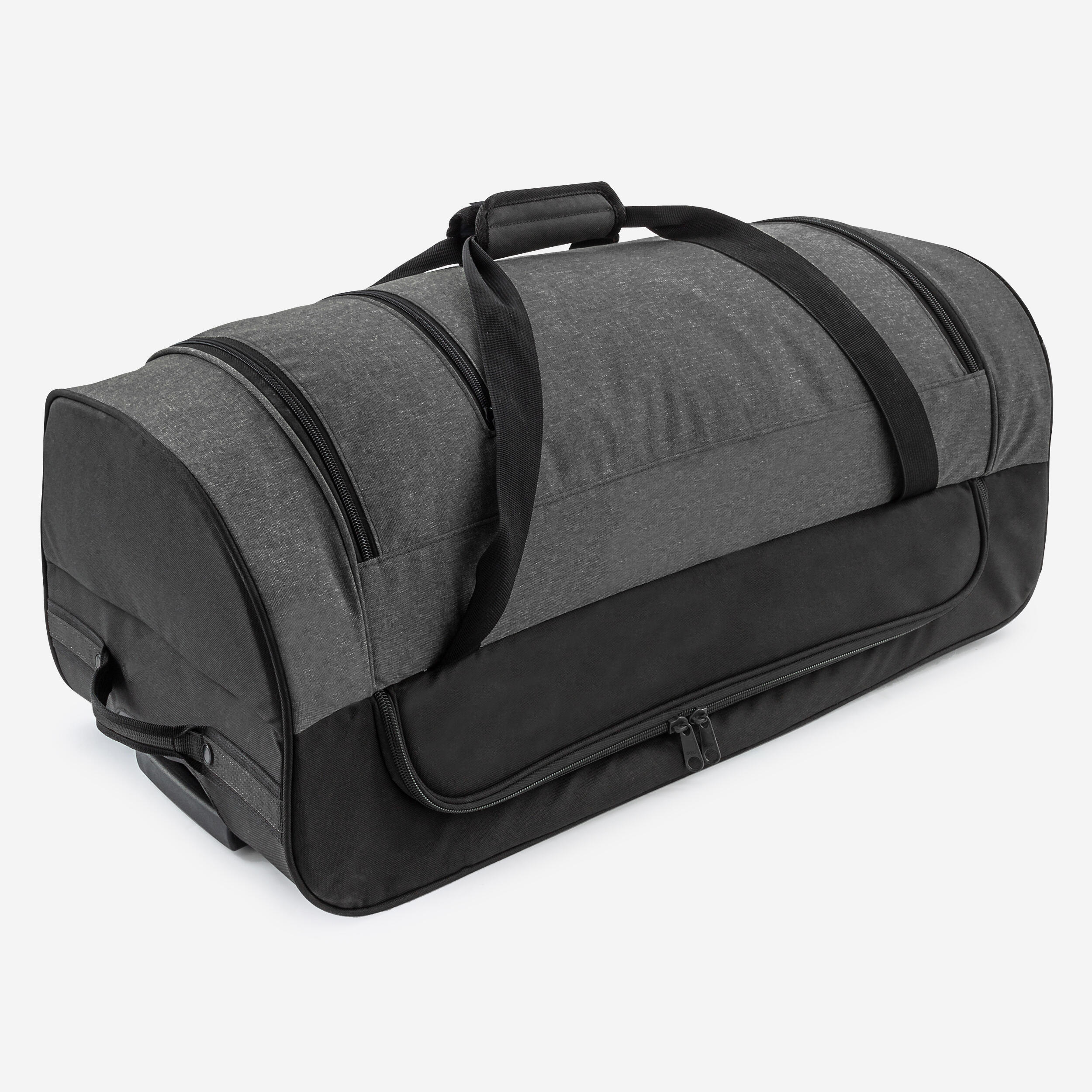 70L Suitcase Essential - Black/Grey 7/14