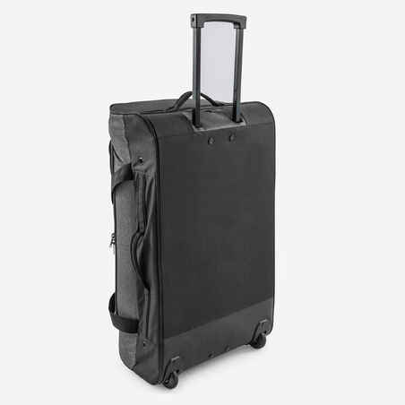 70L Suitcase Essential - Black/Grey