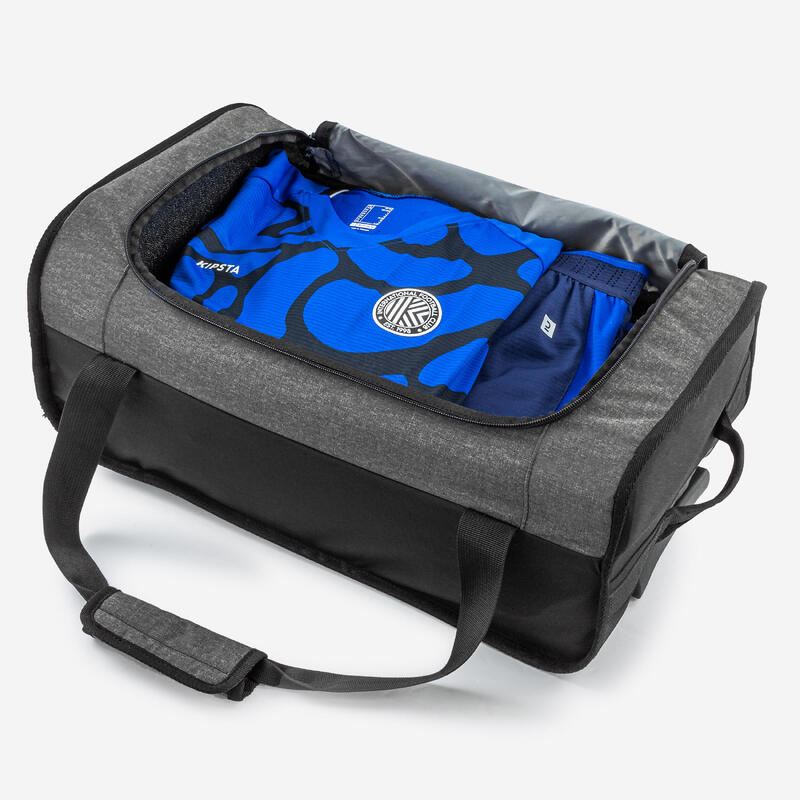 Voetbaltas ESSENTIAL 30 L zwart/grijs