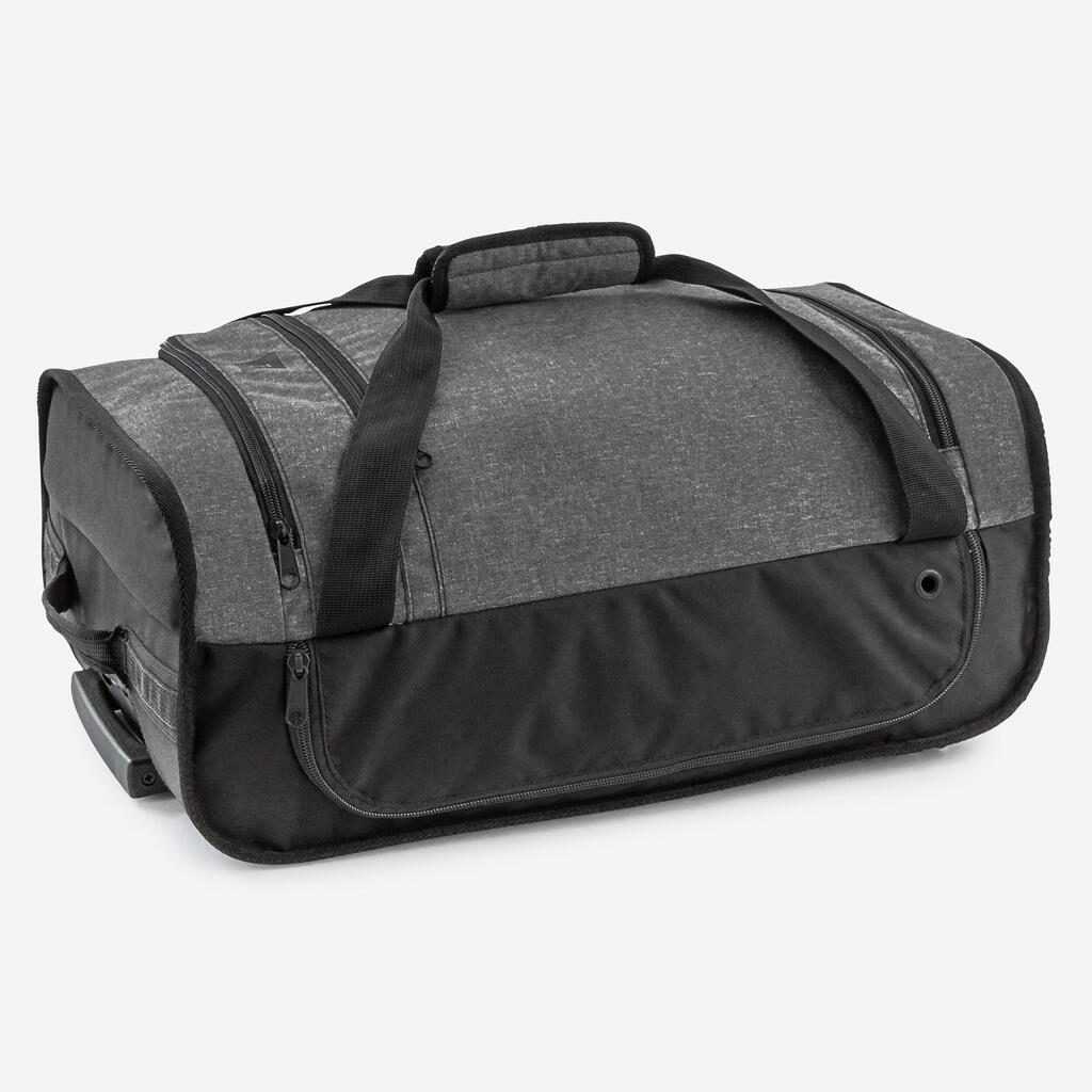 BOLSO DEPORTIVO CON RUEDAS 30 LITROS GRIS