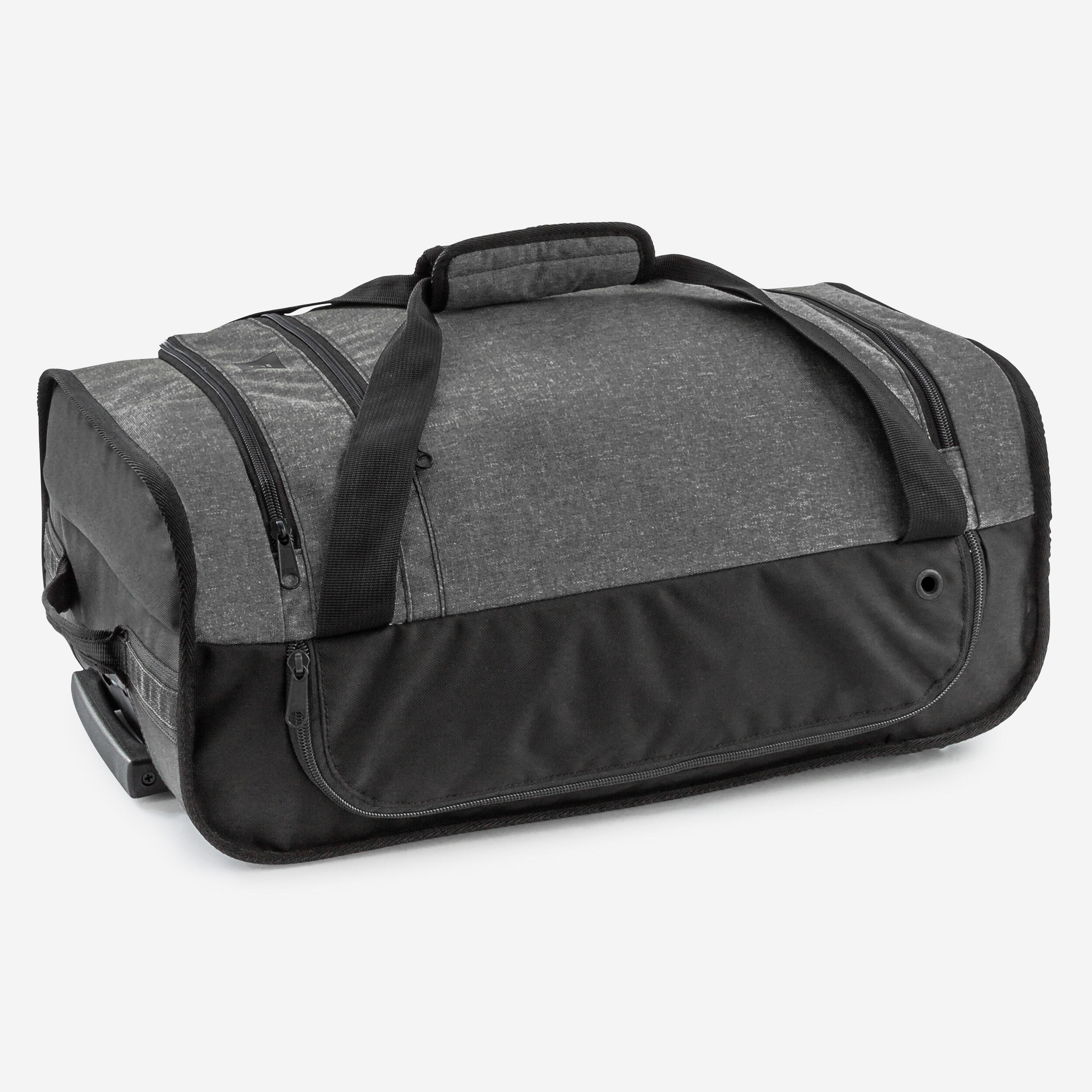 30 L Suitcase - Essential Black/Grey - KIPSTA