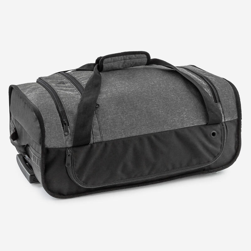 Maleta de cabina Kipsta Essential 30L negra gris