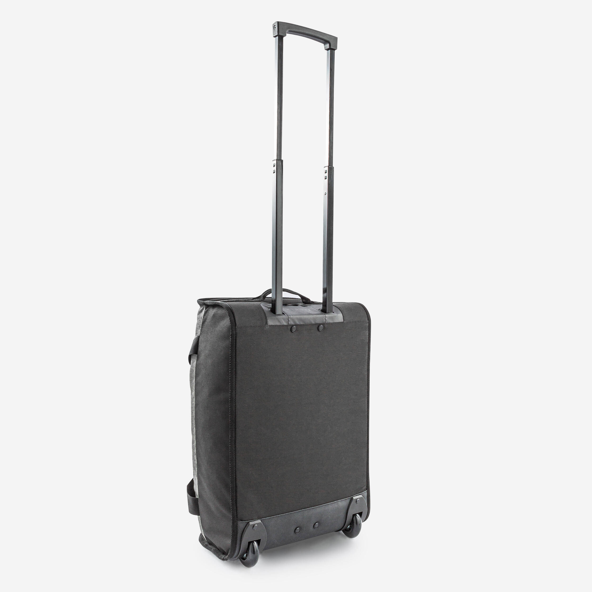 Sport Cabin Travel Bag, 30L, 50x32x20cm, Ventilated Boot Pocket, Rigid- Grey -  4