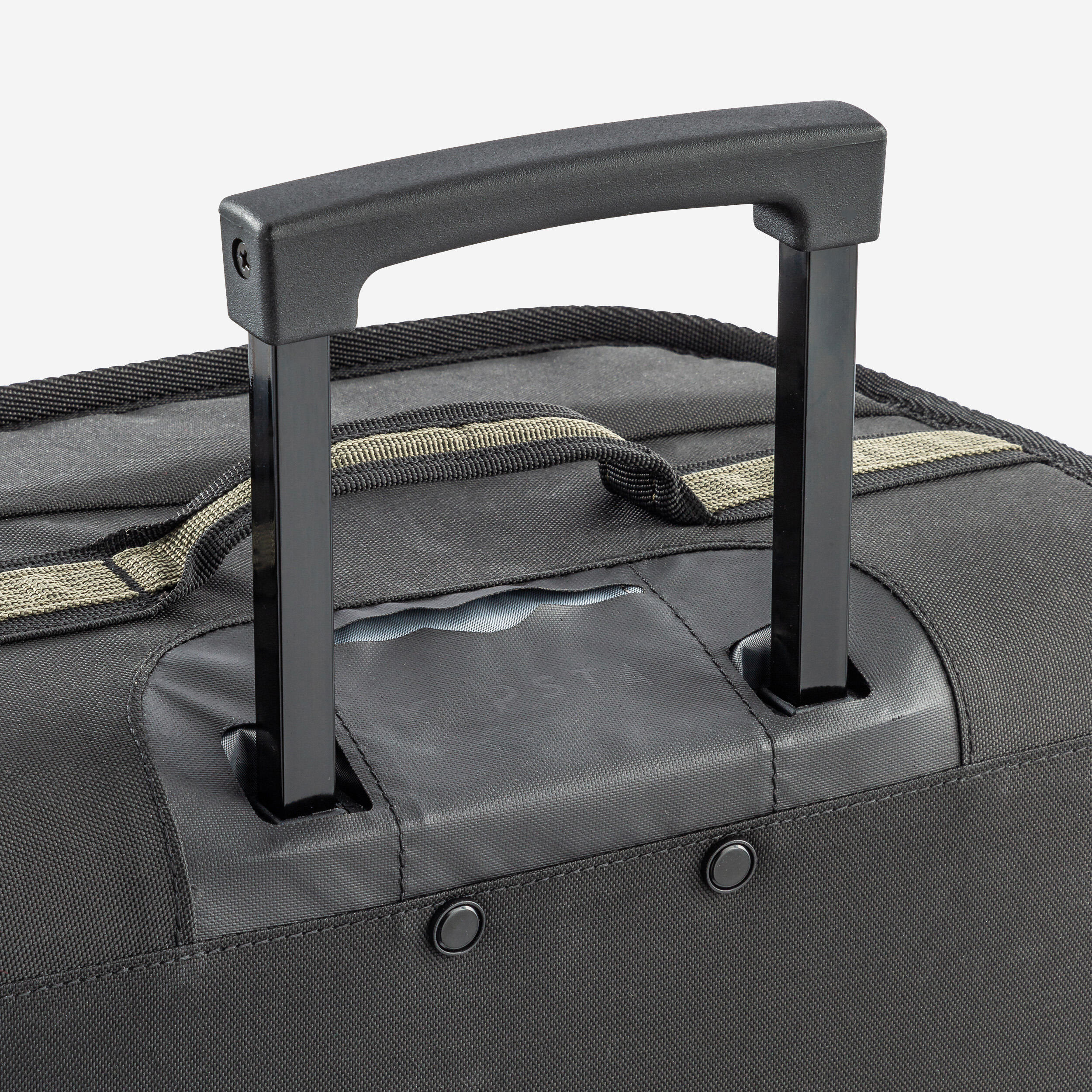30L Suitcase Essential - Black/Khaki 6/11