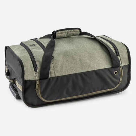 30L Suitcase Essential - Black/Khaki