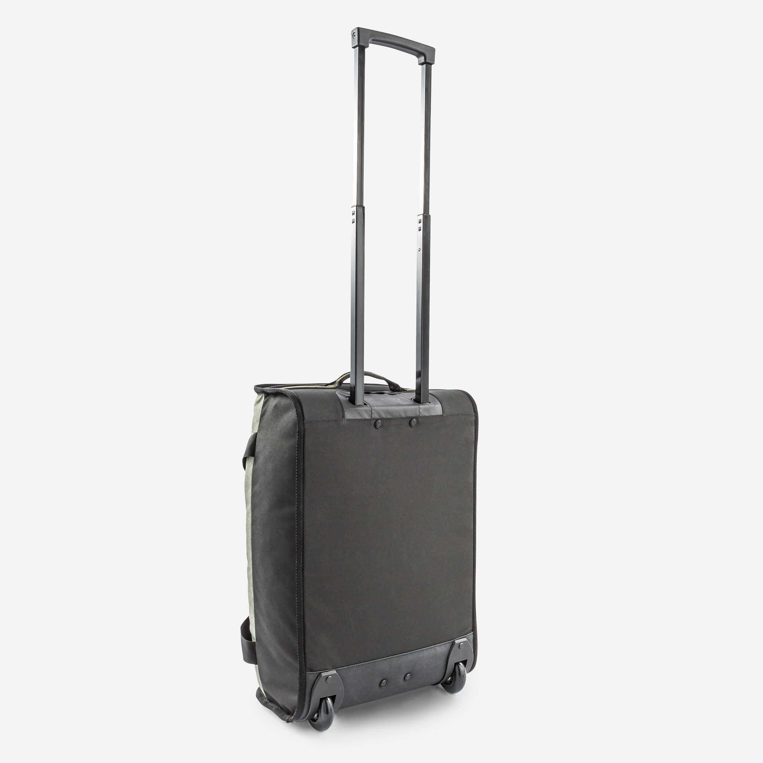 30L Suitcase Essential - Black/Khaki - Decathlon