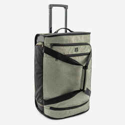 30L Suitcase Essential - Black/Khaki