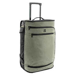 30L Suitcase Essential - Black/Khaki