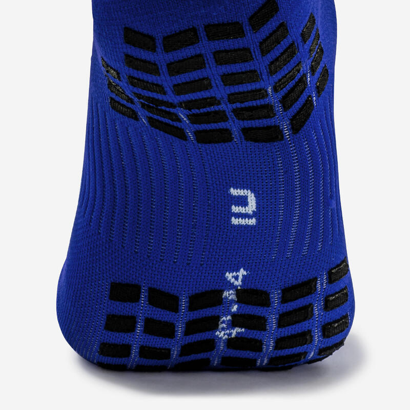 CHAUSSETTES DE FOOTBALL ADULTE MONTANTES ET ADHERENTES VIRALTO II BLEUE