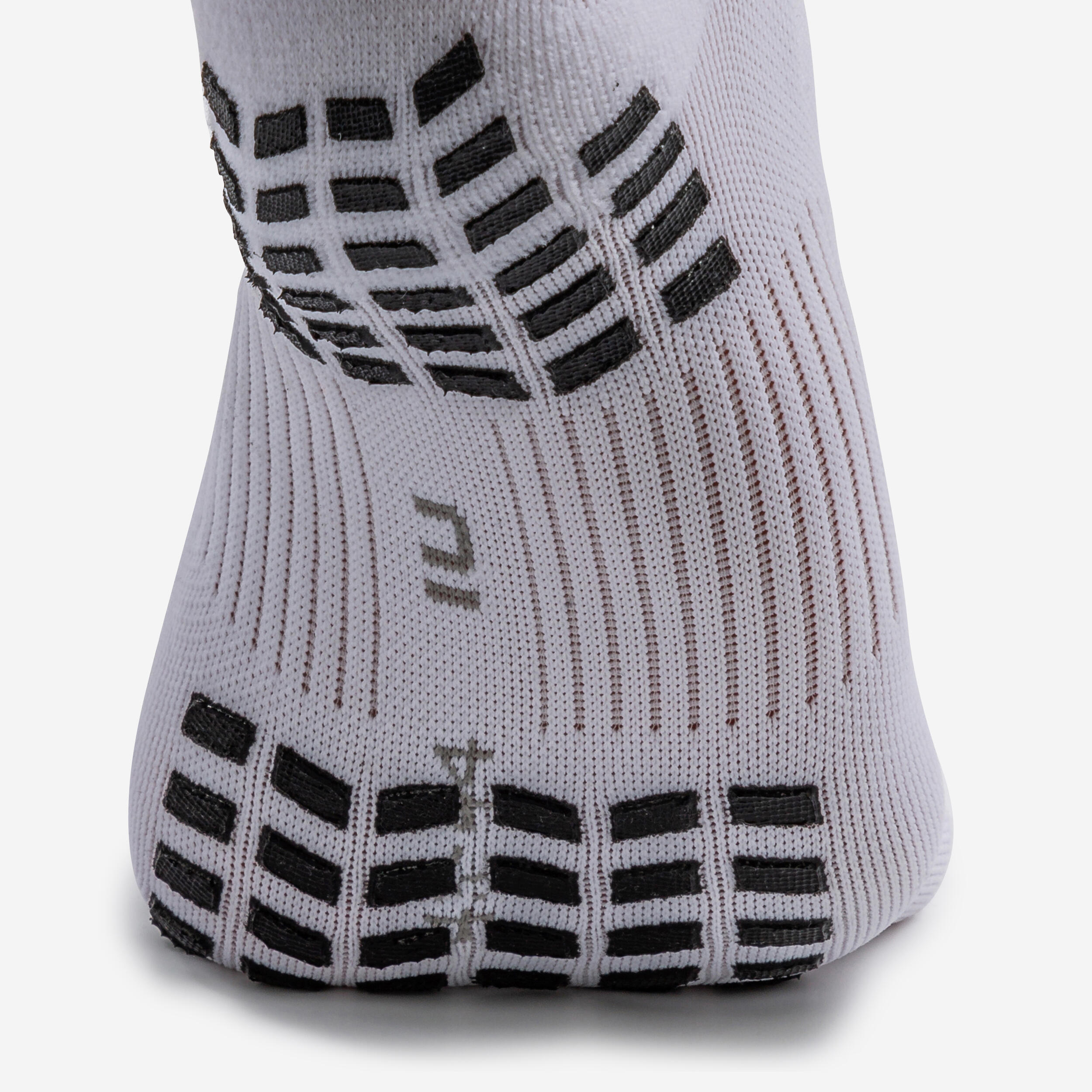 Adult High and Grippy Football Socks Viralto II - White 3/5