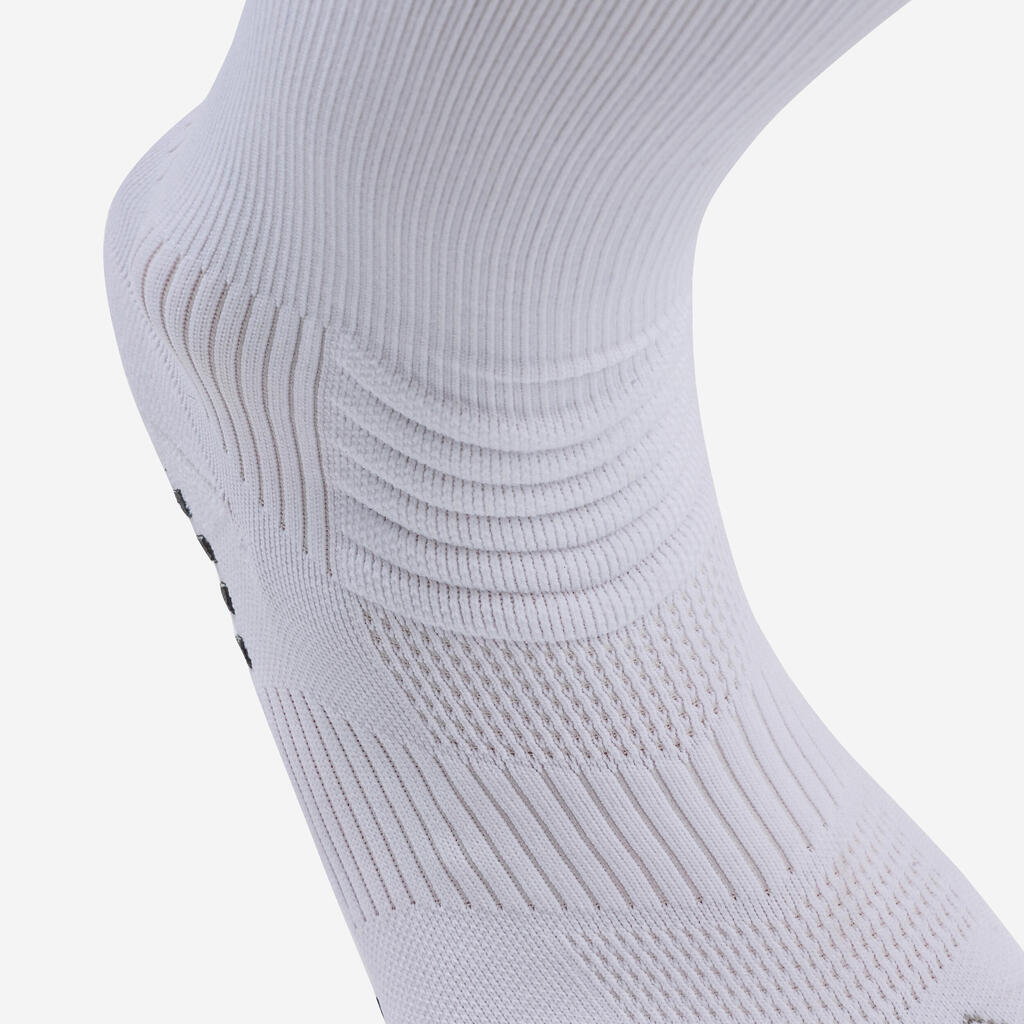 Adult High and Grippy Football Socks Viralto II - Mauve