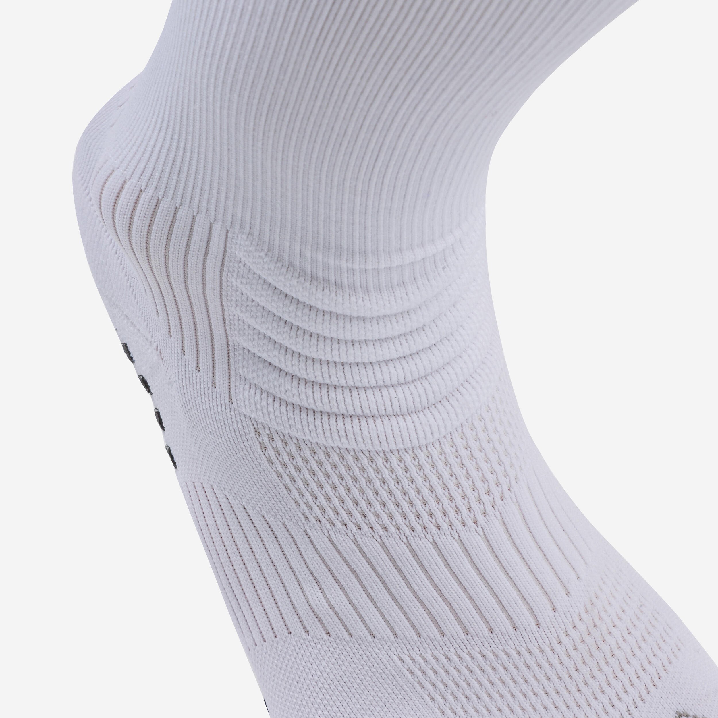 Adult High and Grippy Football Socks Viralto II - White 4/5
