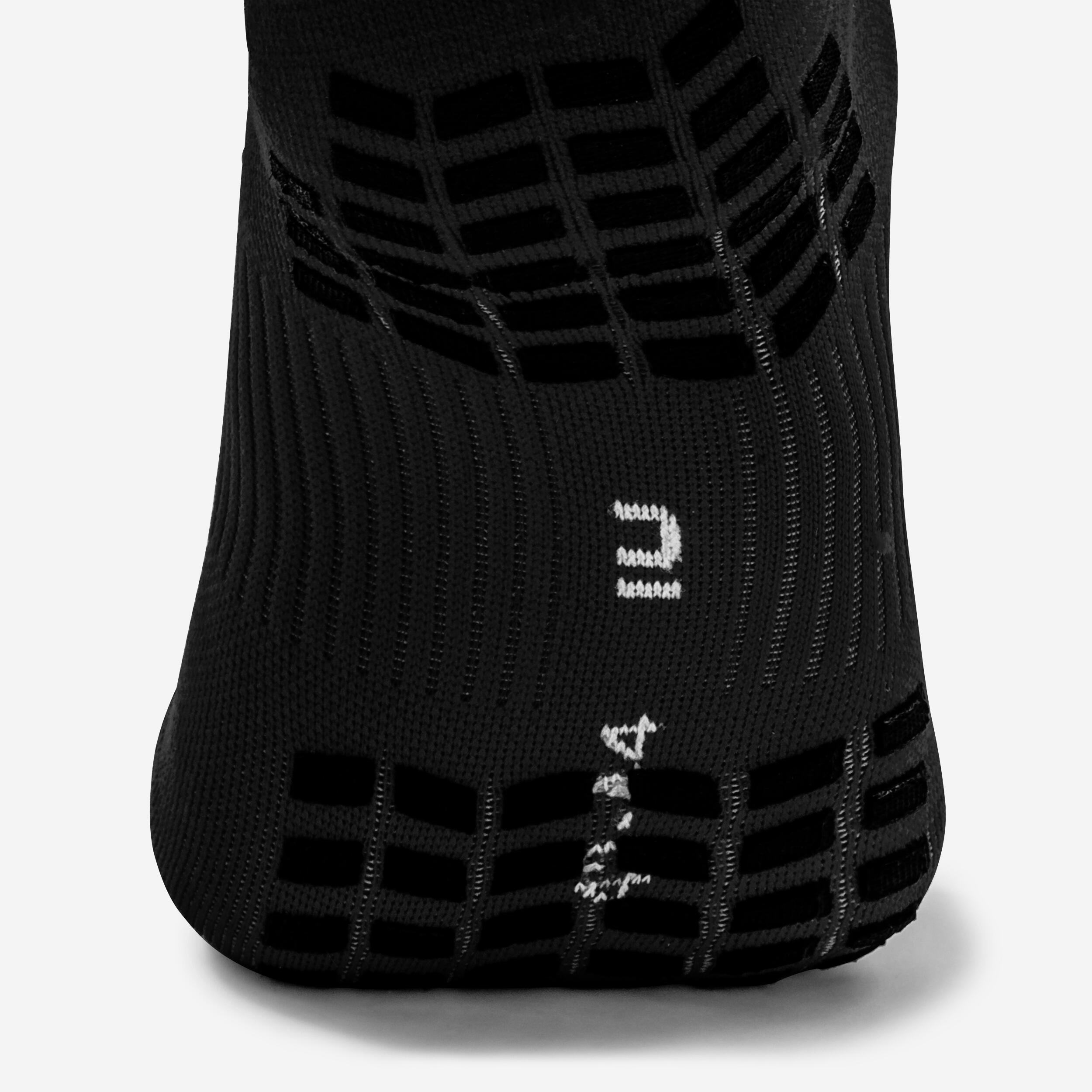 Adult High and Grippy Football Socks Viralto II - Black 3/5