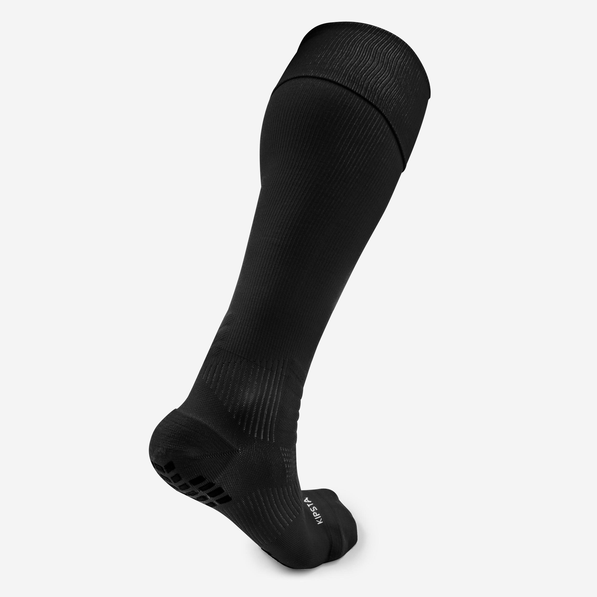 Adult High and Grippy Football Socks Viralto II - Black 2/5