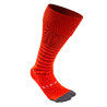 Kids' Football Socks Viralto Club - Red with Stripes