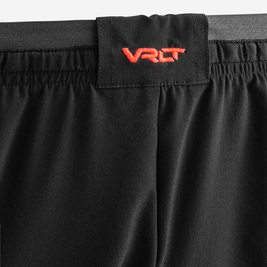 SHORT DE FOOTBALL VIRALTO II NOIR & GRIS ANTHRACITE