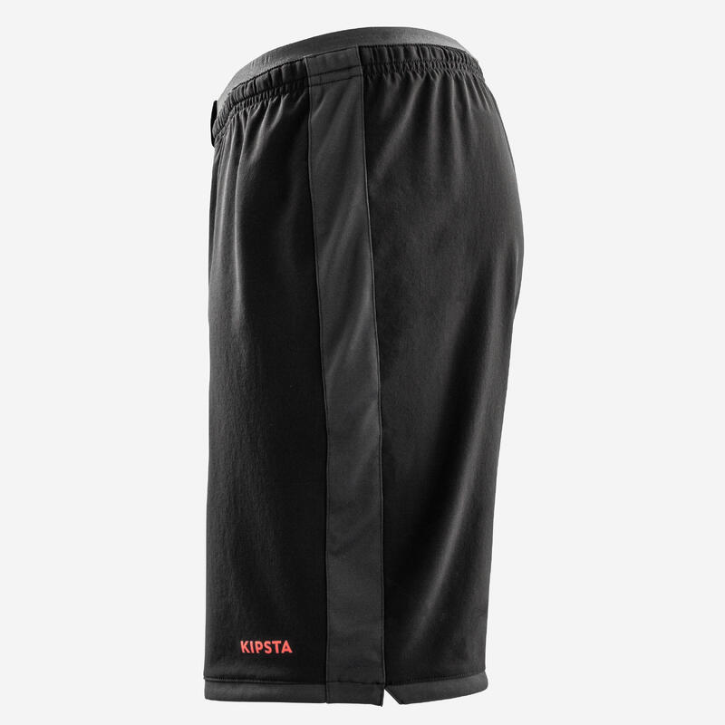 SHORT DE FÚTBOL VIRALTO II NEGRO Y GRIS ANTRACITA