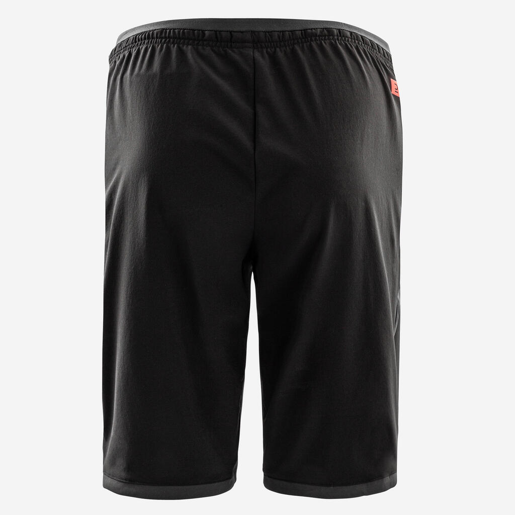 Damen/Herren Fußball Shorts - Viralto II schwarz/grau