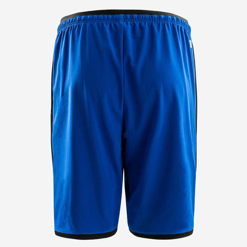 PANTALÓN CORTO DE FÚTBOL VIRALTO JR AXTON AZUL Y NEGRO