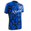 Short-Sleeved Football Shirt Viralto II - Blue, Black & White