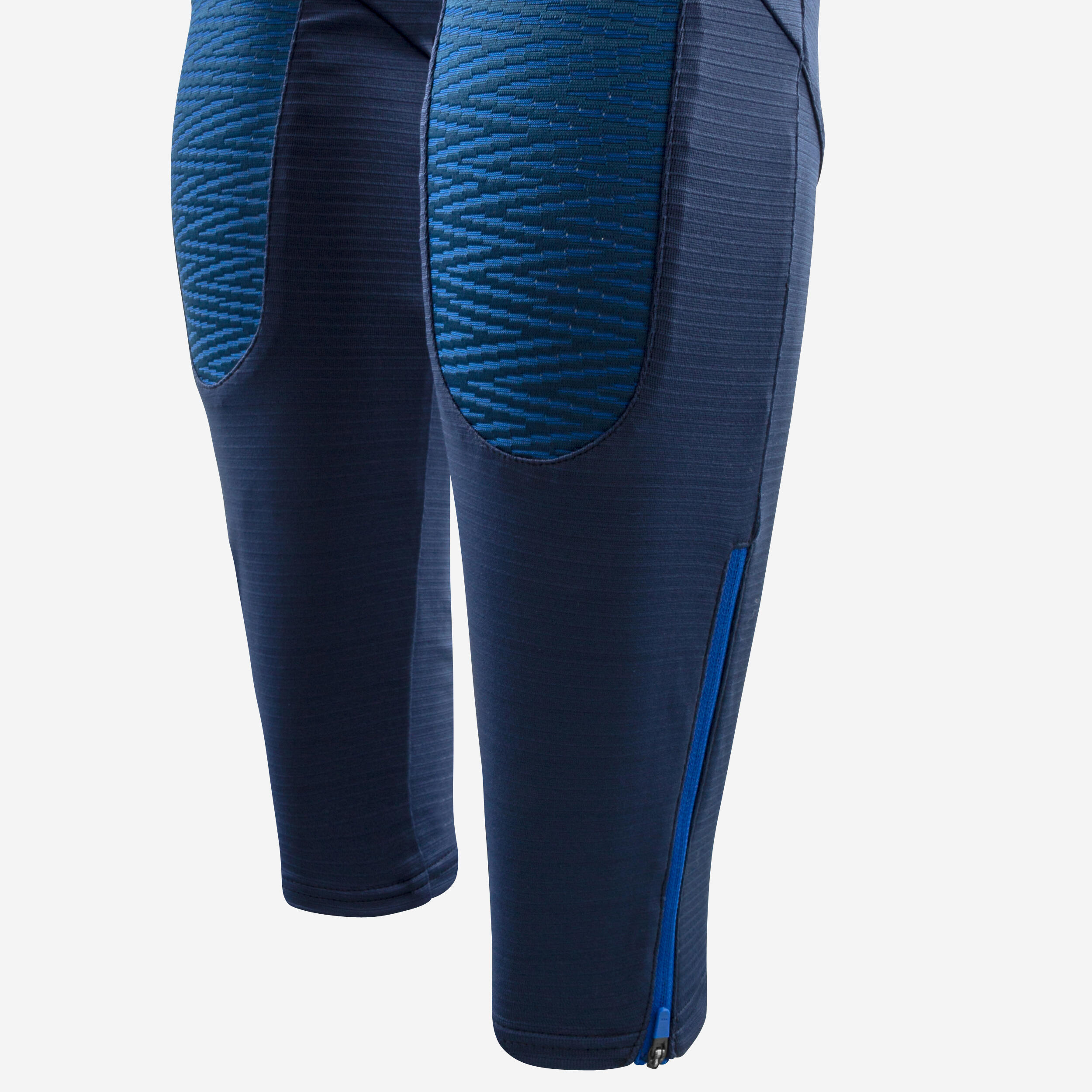 Pantalón de fútbol adulto CLR marino y azul 3/11