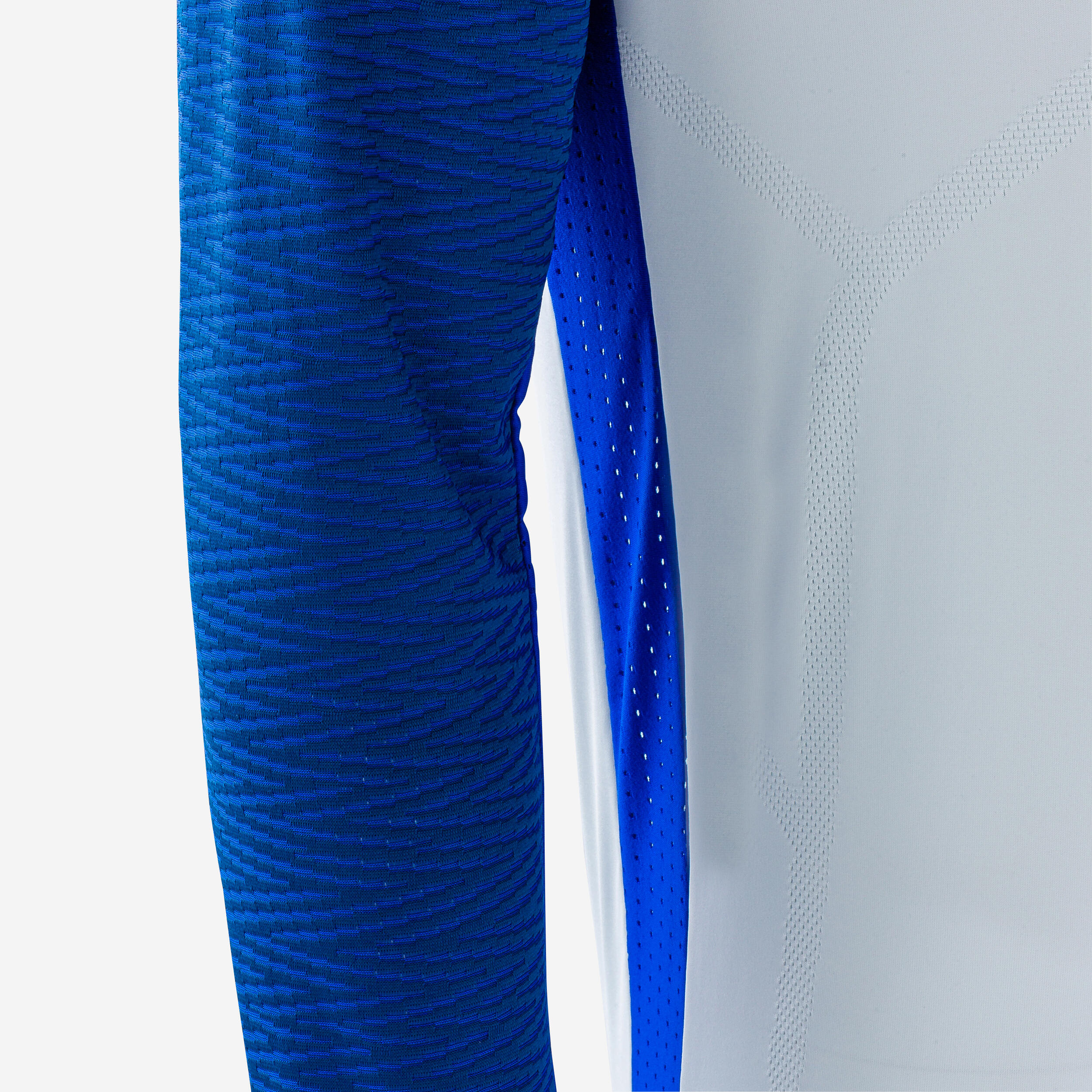 1/2-Zip Football Sweatshirt CLR - Blue/Grey