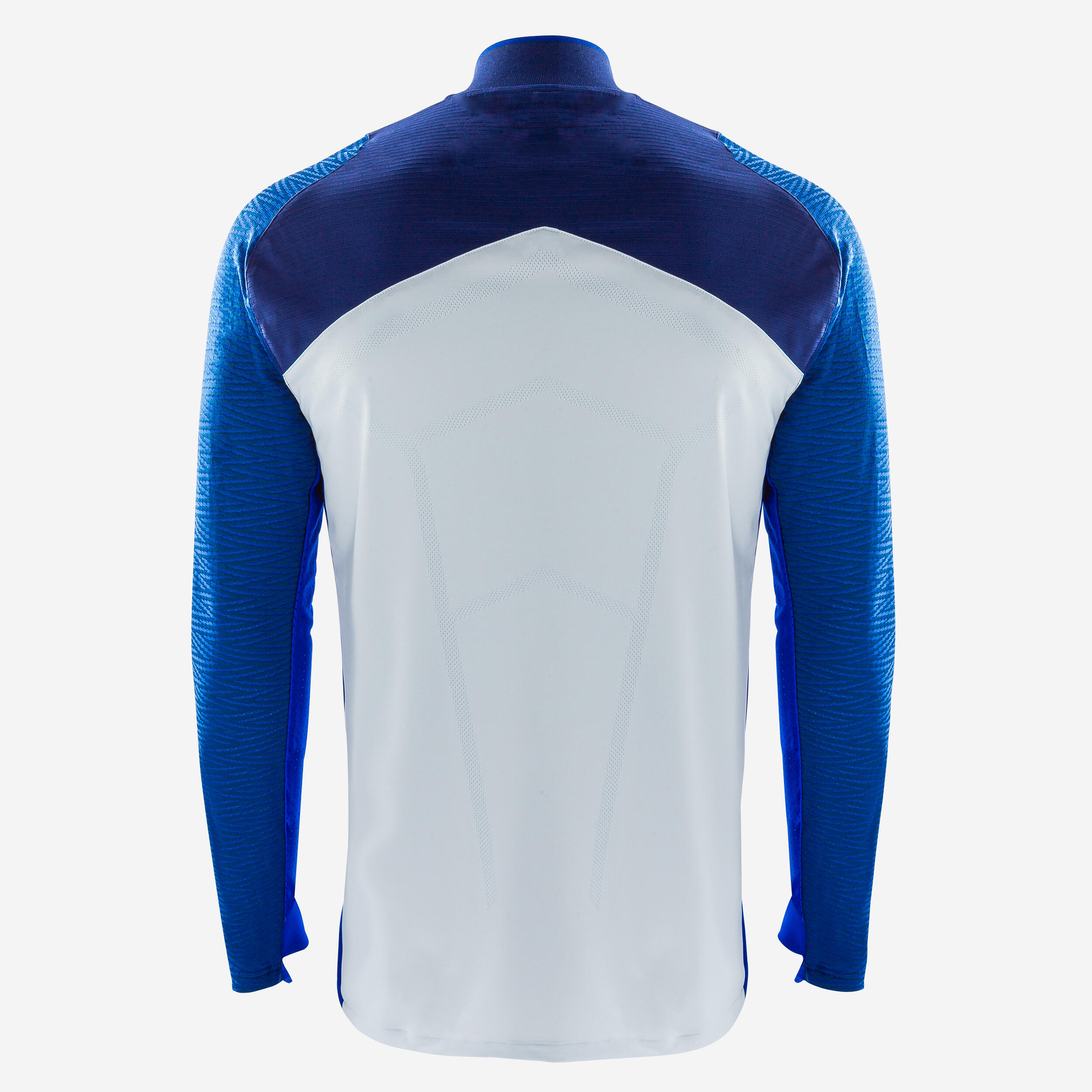 1/2-Zip Football Sweatshirt CLR - Blue/Grey 2/11