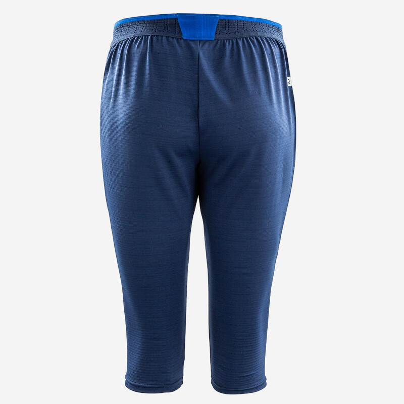 3/4 pant de football CLR marine et bleu