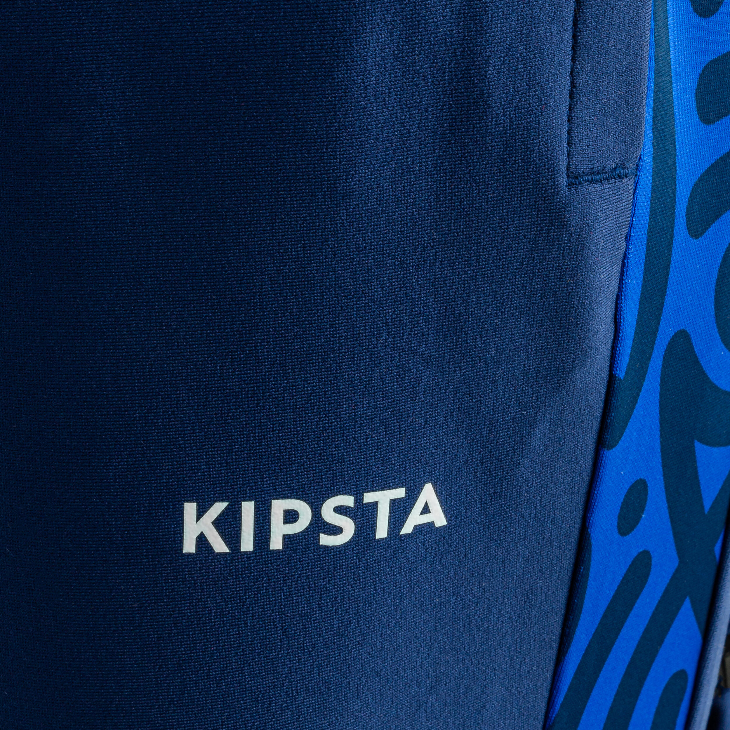 Pantalon de football VIRALTO bleu letters Decathlon