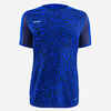 Bērnu futbola krekls ar īsām piedurknēm "Viralto Solo Letters", zils