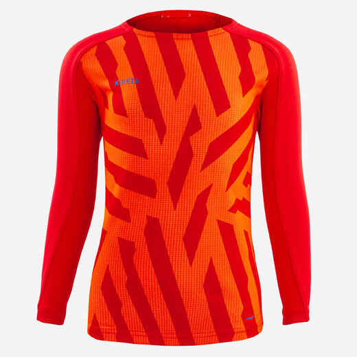 
      Nogometna majica Viralto Aqua dječja narančasto-crvena
  