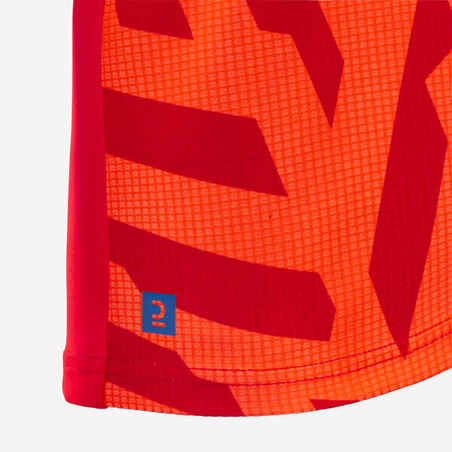 CAMISETA DE FÚTBOL VIRALTO JR AXTON ROJO NARANJA Y AZUL