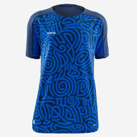Plava dečja majica za fudbal VIRALTO LETTERS