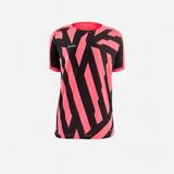 Kids Football Jersey Shirt Viralto - Pink & Black