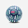Detská futbalová lopta Light Learning Ball veľkosť 5 modro-zelená