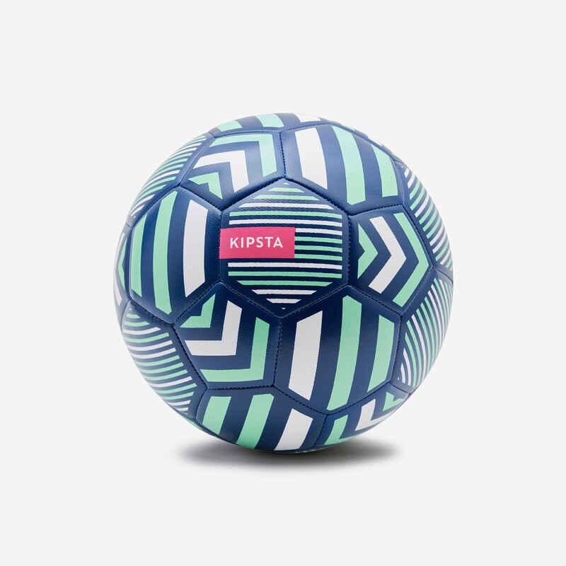 Football Light Learning Ball Size 5 - Black/Green Football Light Learning Ball Size 5 - Black/Green