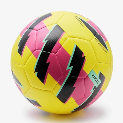 Ballon de football Light LEARNING BALL JAUNE ROSE TAILLE 5
